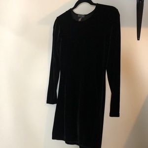 Black Velvet Dress